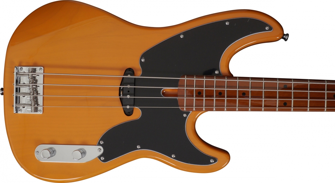 Basse Marcus Miller type P Bass D5 ALder-4 Butterscotch Blonde