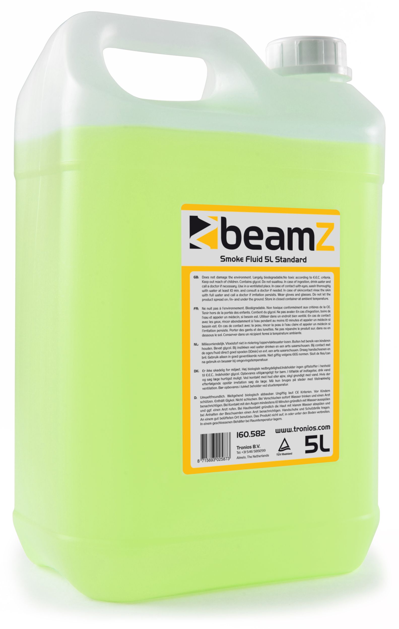 LIQUIDE BeamZ a fumée Standard Jaune