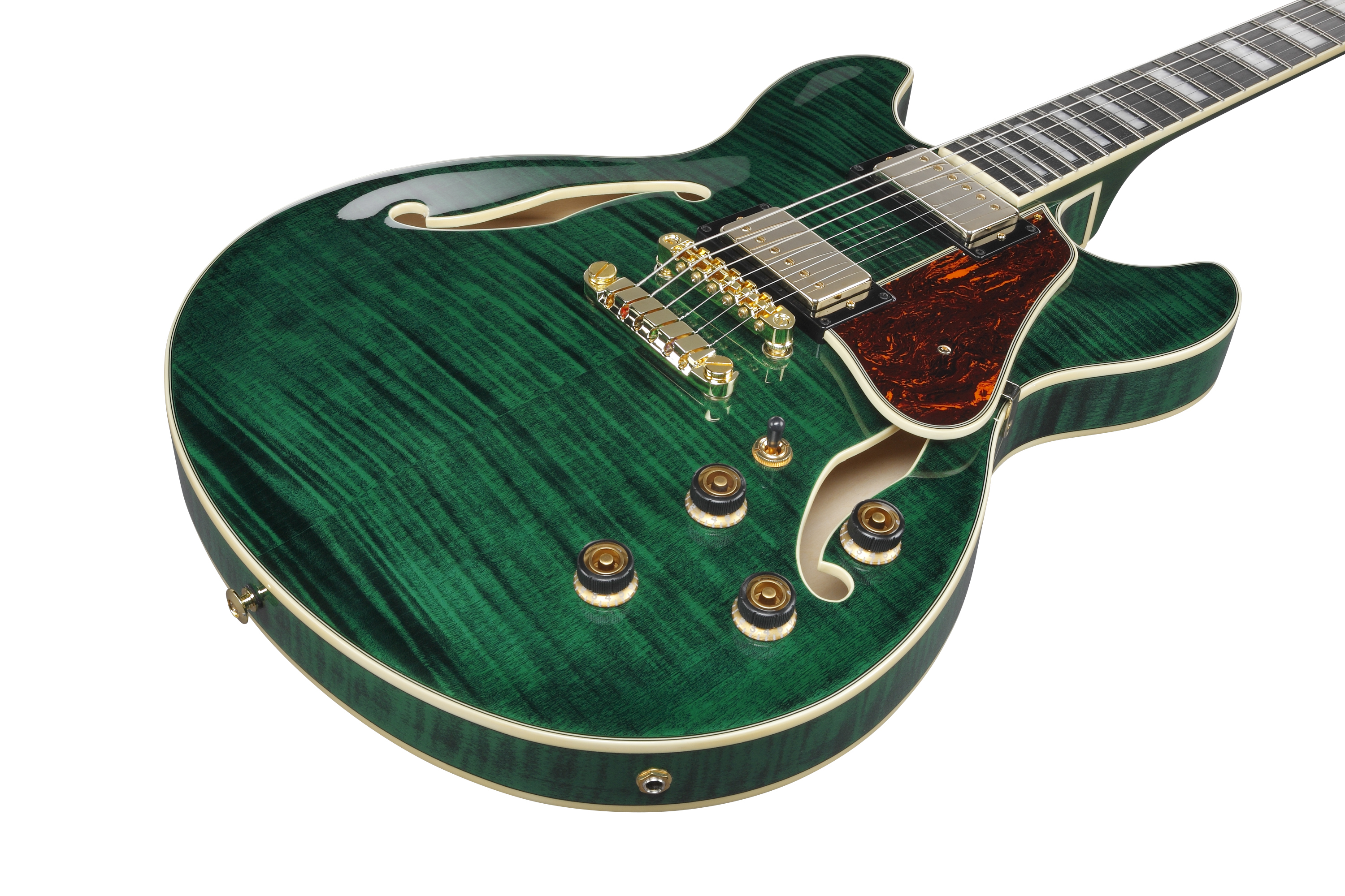 Ibanez AS93FMTMG Artcore Expressionist - Transparent Moss Green