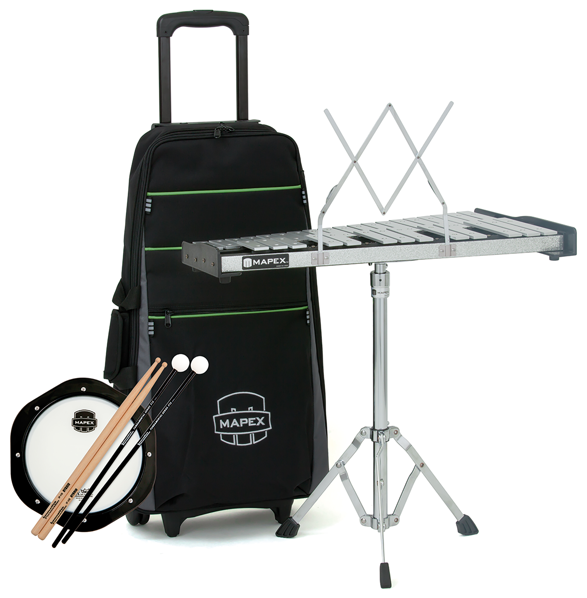 MAPEX KIT CARILLON GLOCKENSPEIL 32 NOTES TROLLEY