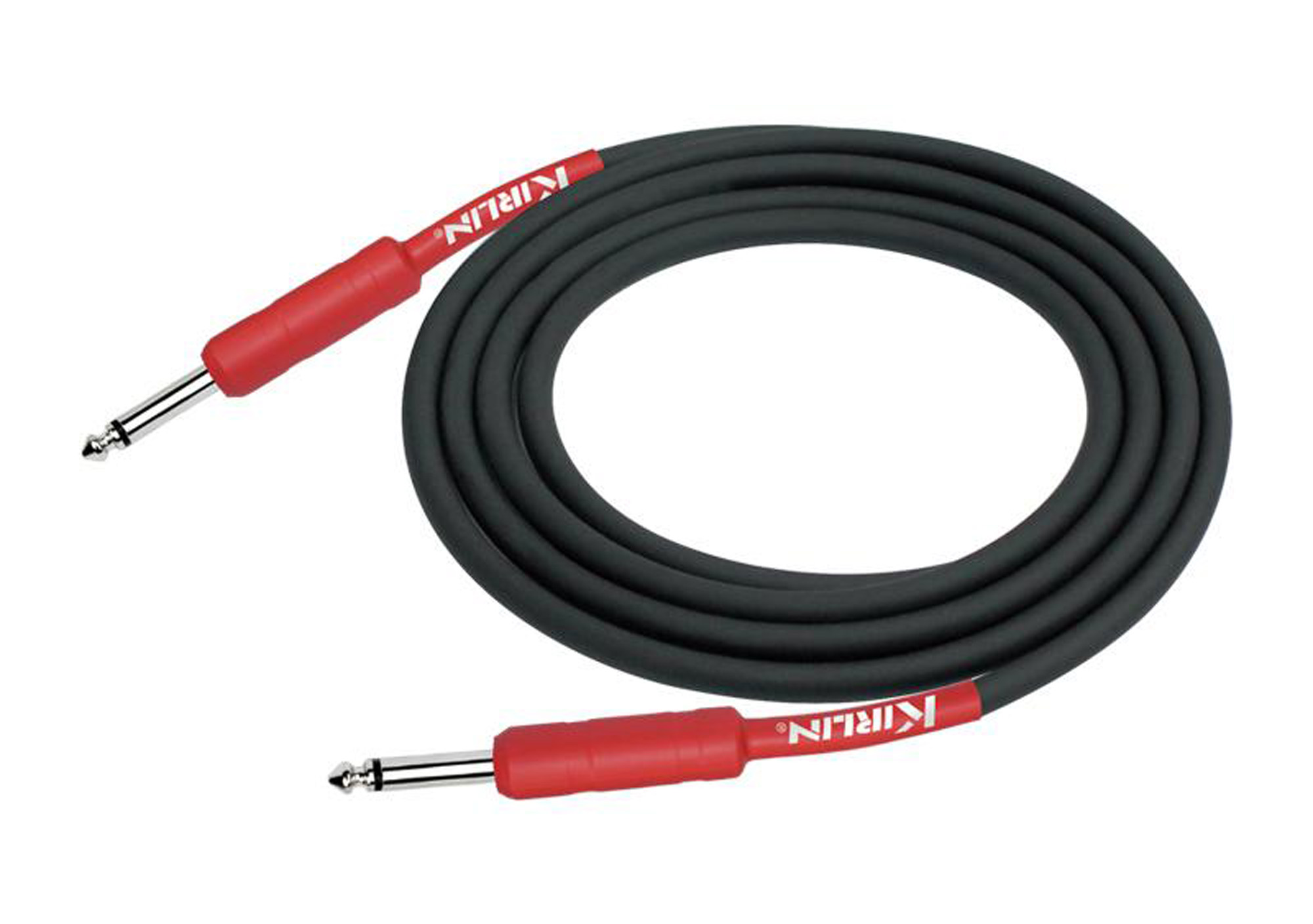 CABLE GUITARE KIRLIN 3M JACK JACK ROUGE