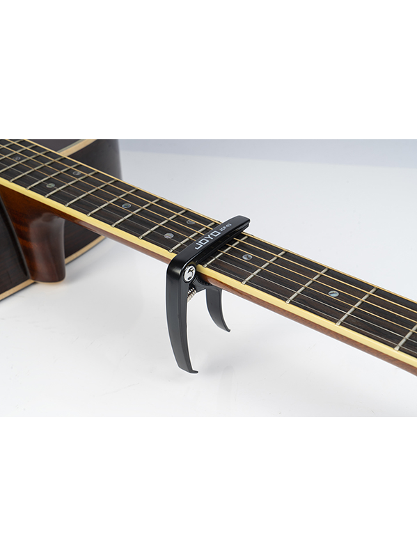 Capodastre JOYO guitare folk avec encoche pour cheville - Black