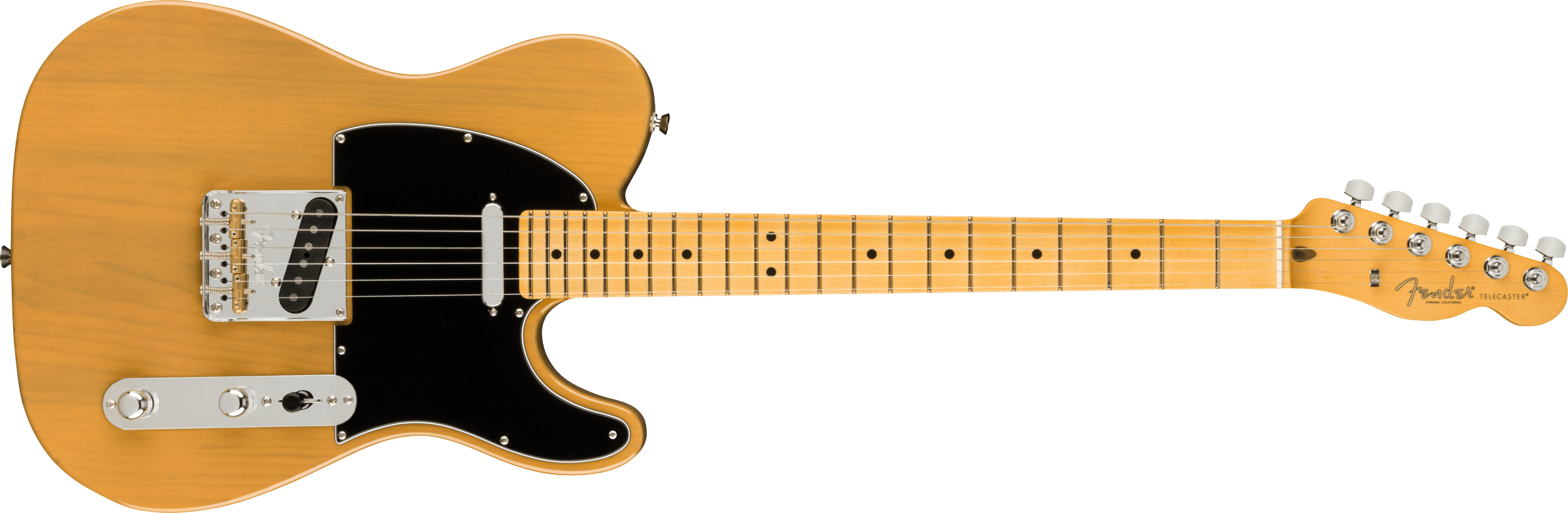 Fender American Professional II Telecaster Maple Fingerboard Butterscotch Blonde