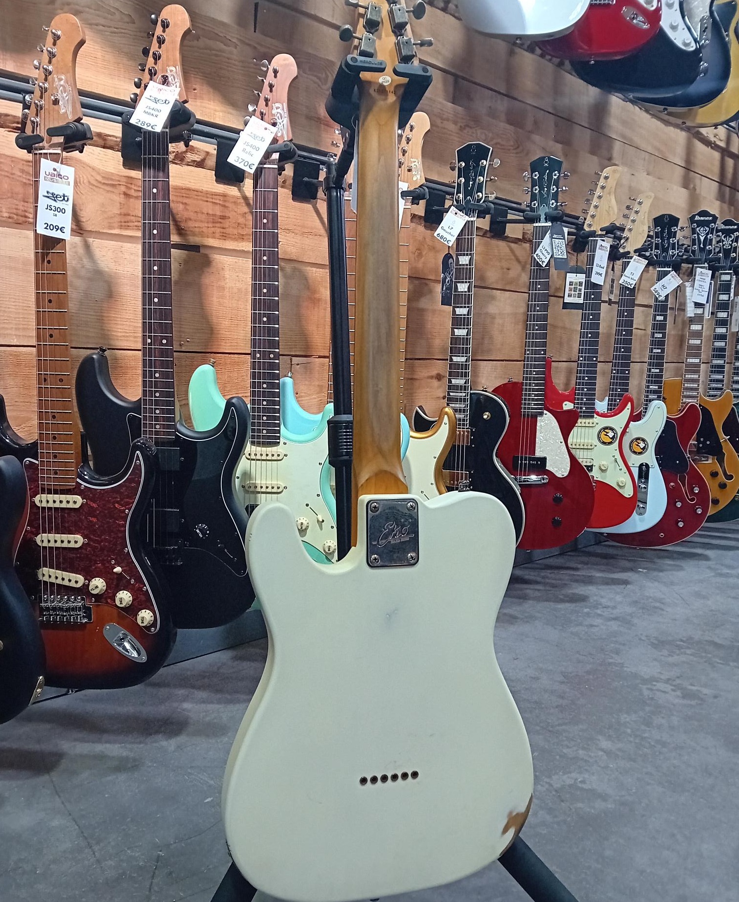 OCCASION Eko Type Tele Relic Olympic White