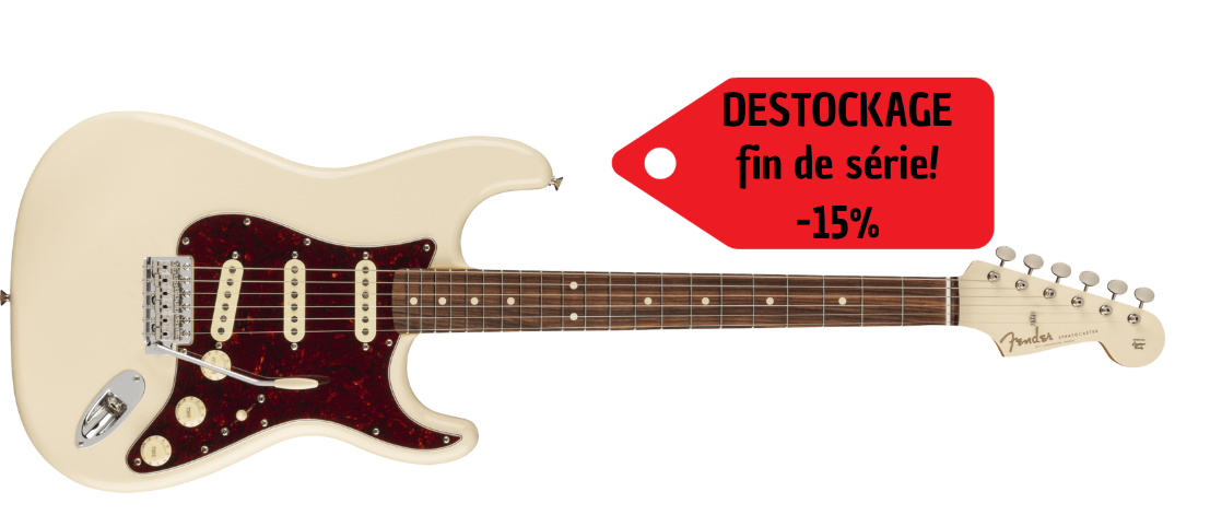 Guitare FENDER LIMITED EDITION VINTERA \'60S STRATOCASTER®, PAU FERRO FINGERBOARD, OLYMPIC WHITE