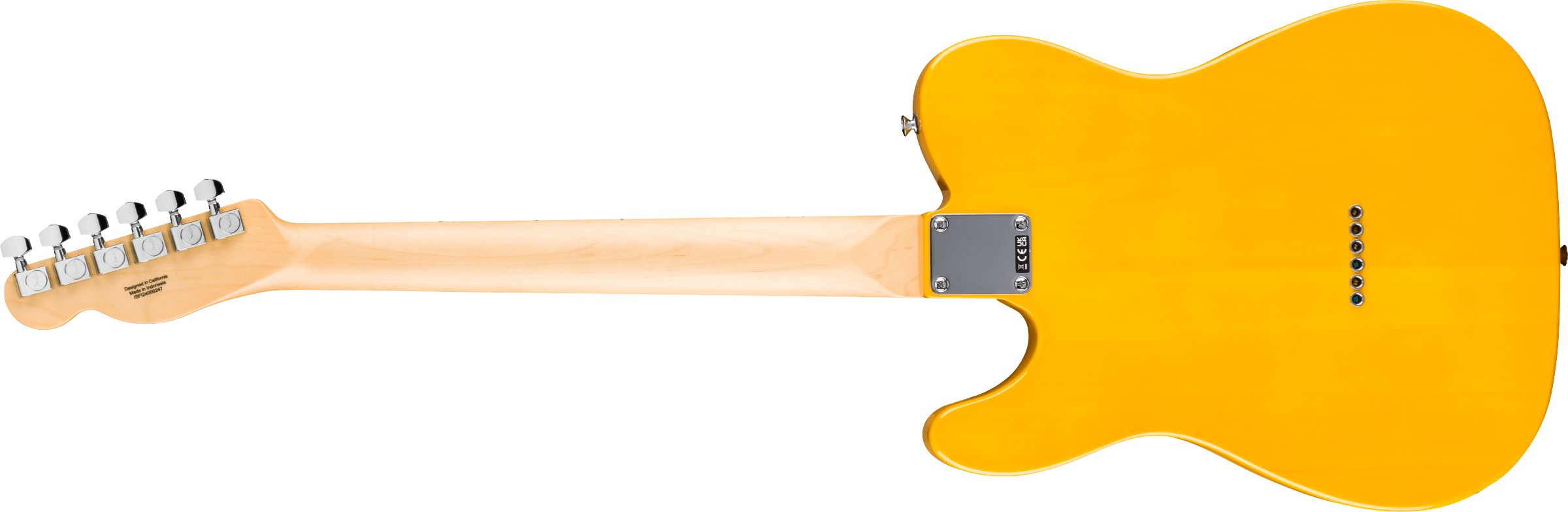 Guitare Fender Standard Telecaster®, Maple Fingerboard, Black Pickguard, Butterscotch Blonde