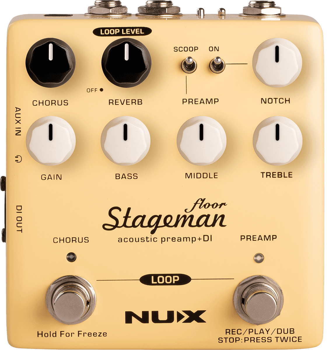 PEDALE PREAMP STAGEMAN LOOP FLOOR - NUX