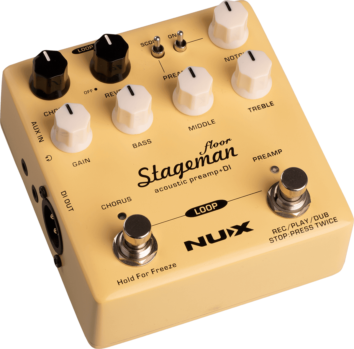 PEDALE PREAMP STAGEMAN LOOP FLOOR - NUX