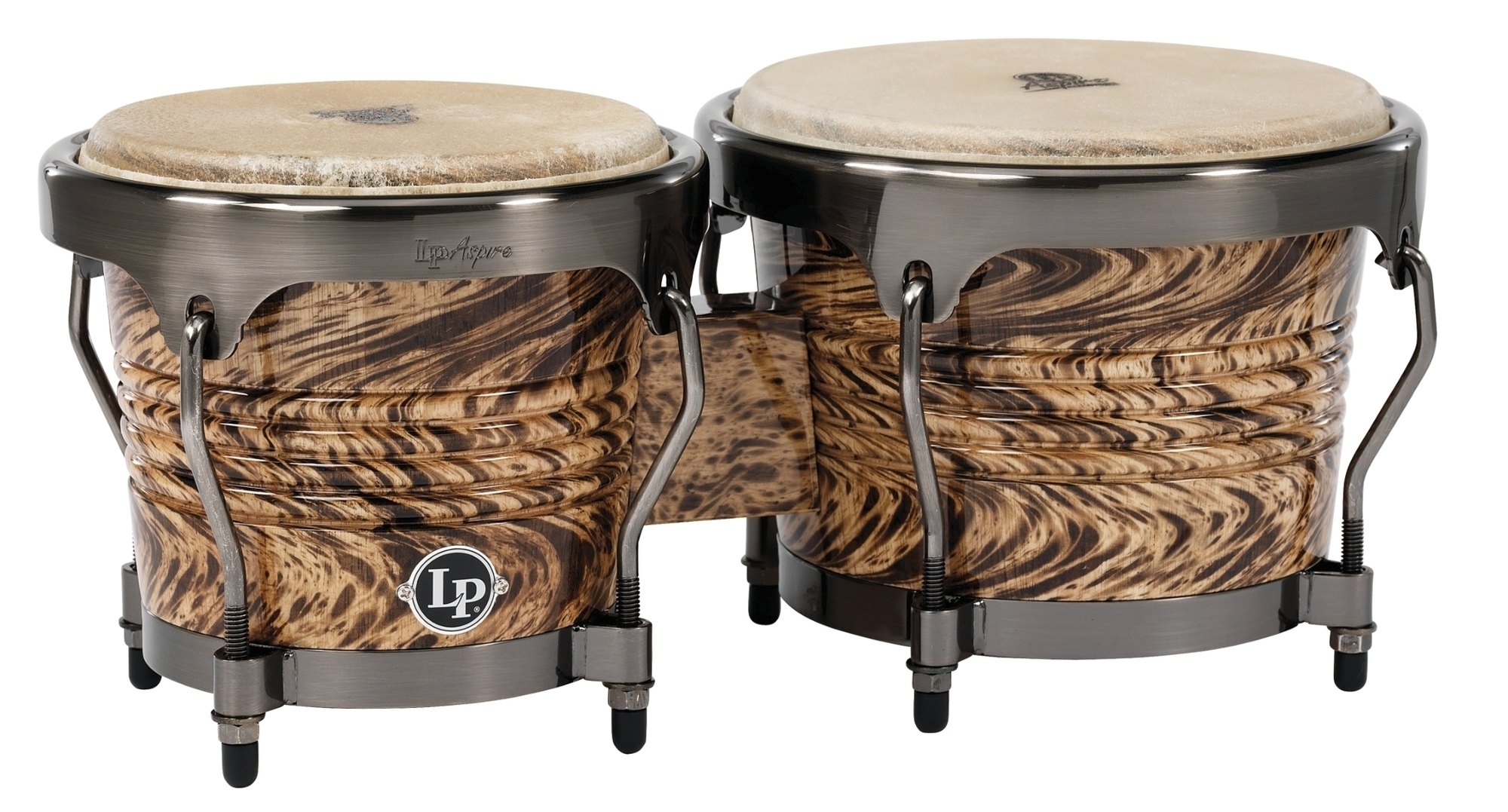 Bongos Latin Percussion Aspire Accent Havana Café LPA601-HC