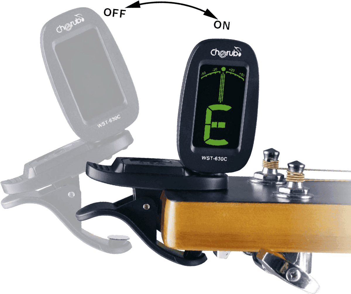 CHERUB WST-630C Accordeur pince chromatique auto power-on
