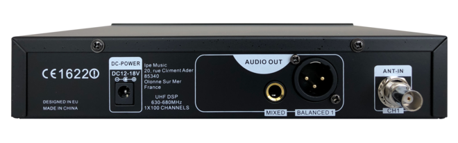 MICRO HF PRODIPE UHF M850 DSP SOLO LANEN 100 fréq. avec calage auto
