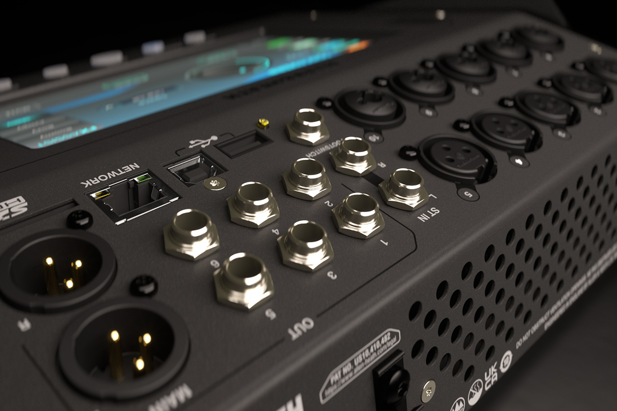 ALLEN & HEATH CQ-12T Table de mixage - Console numérique compacte 12 canaux Bluetooth tactile 7