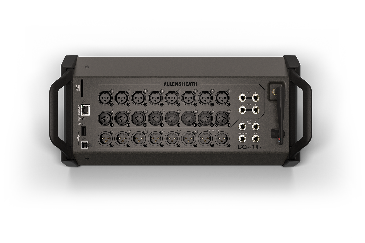 Table de mixage ALLEN & HEATH CQ-20B Consoles compactes - Console numérique 20 canaux Bluetooth format rack