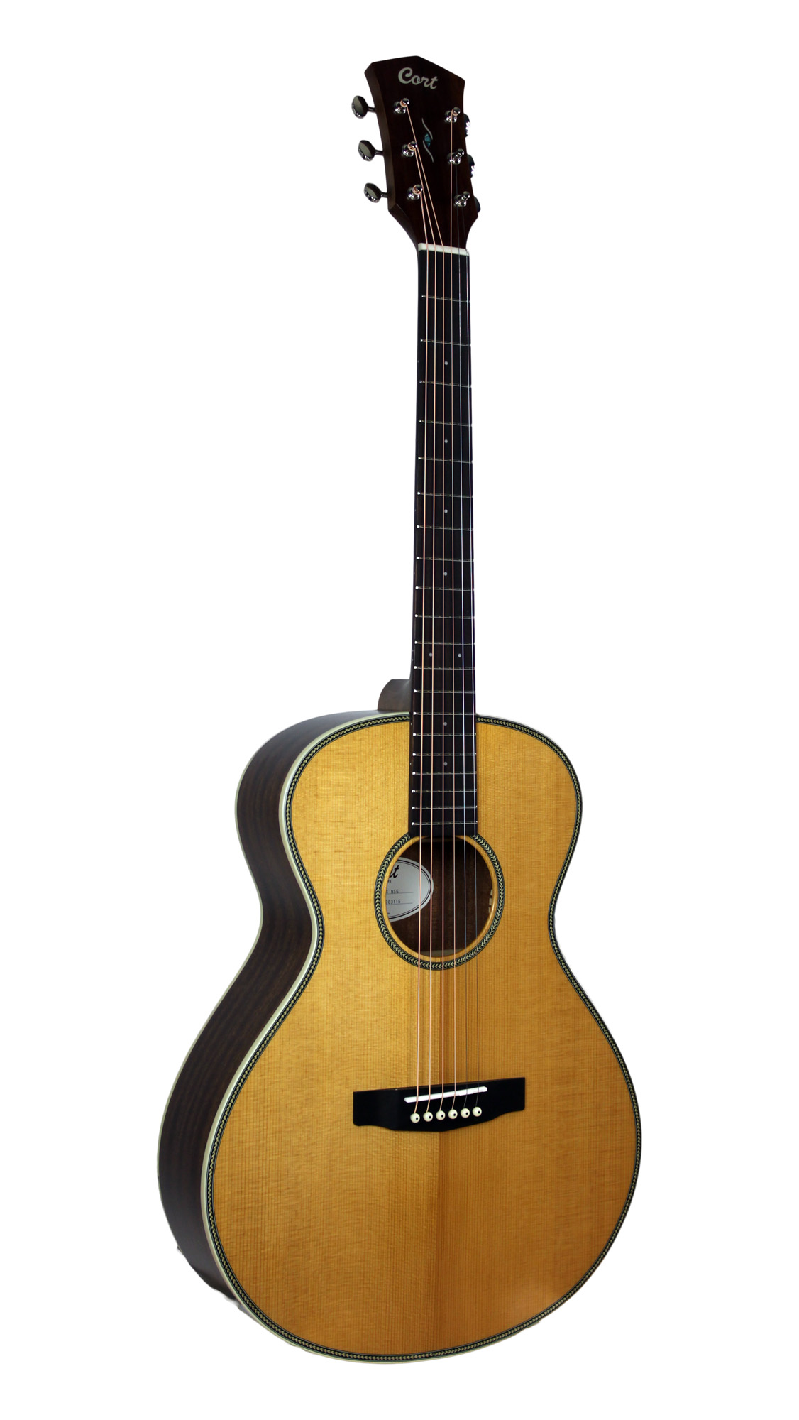 GUITARE CORT ESSENCE Medium Concert 4 NATUREL SEMI GLOSS