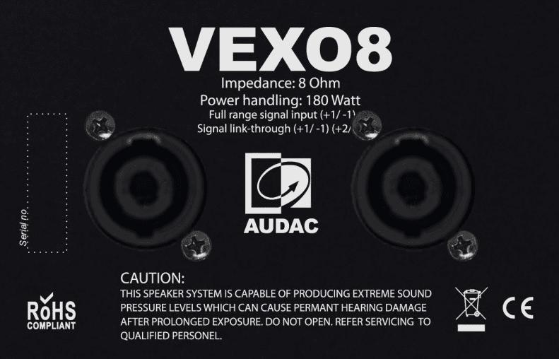 AUDAC VEXO8-W VEXO