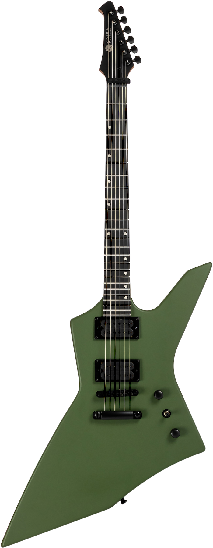 Spira Guitars X-400 MGR Satin Green
