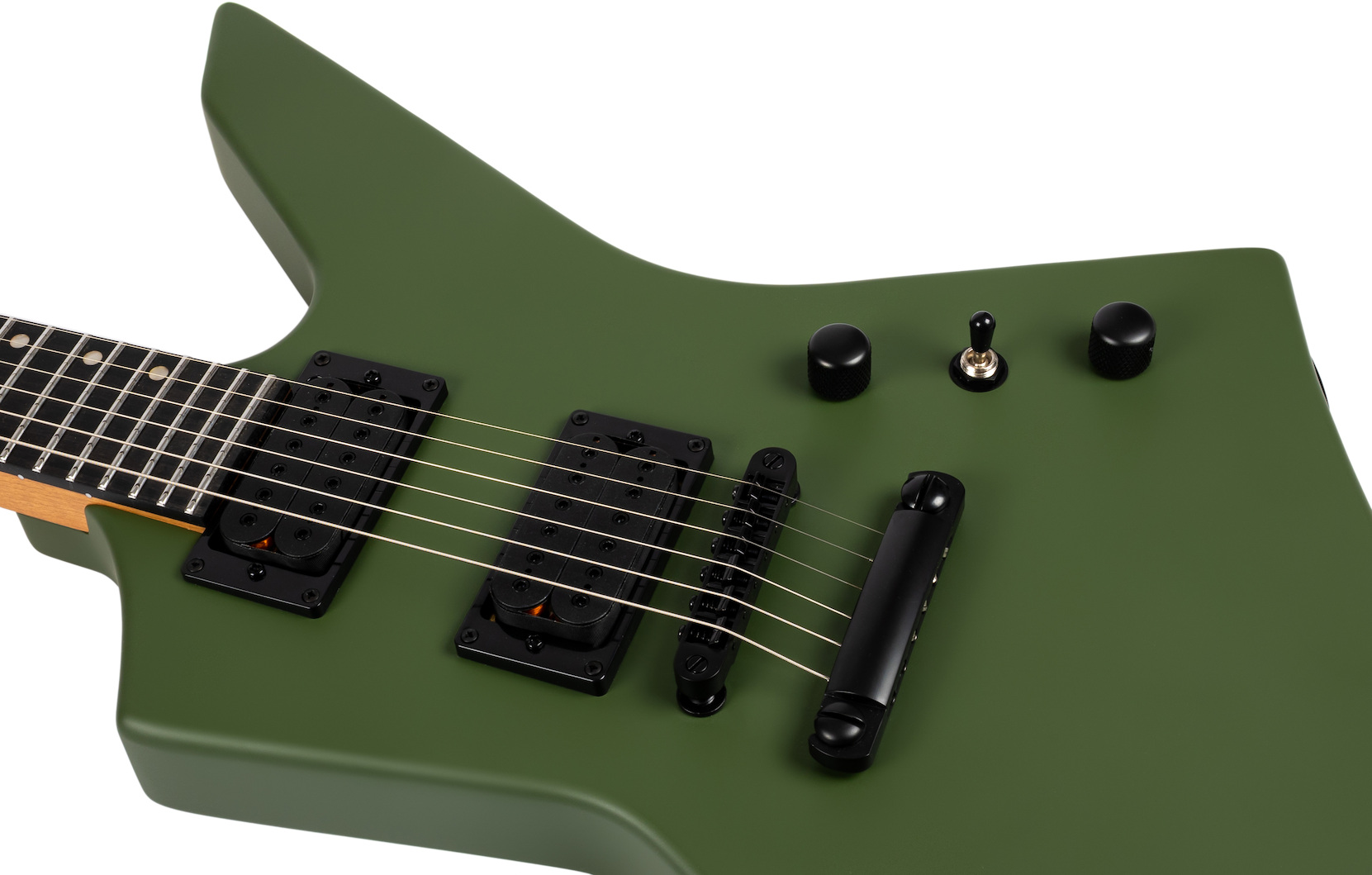 Spira Guitars X-400 MGR Satin Green