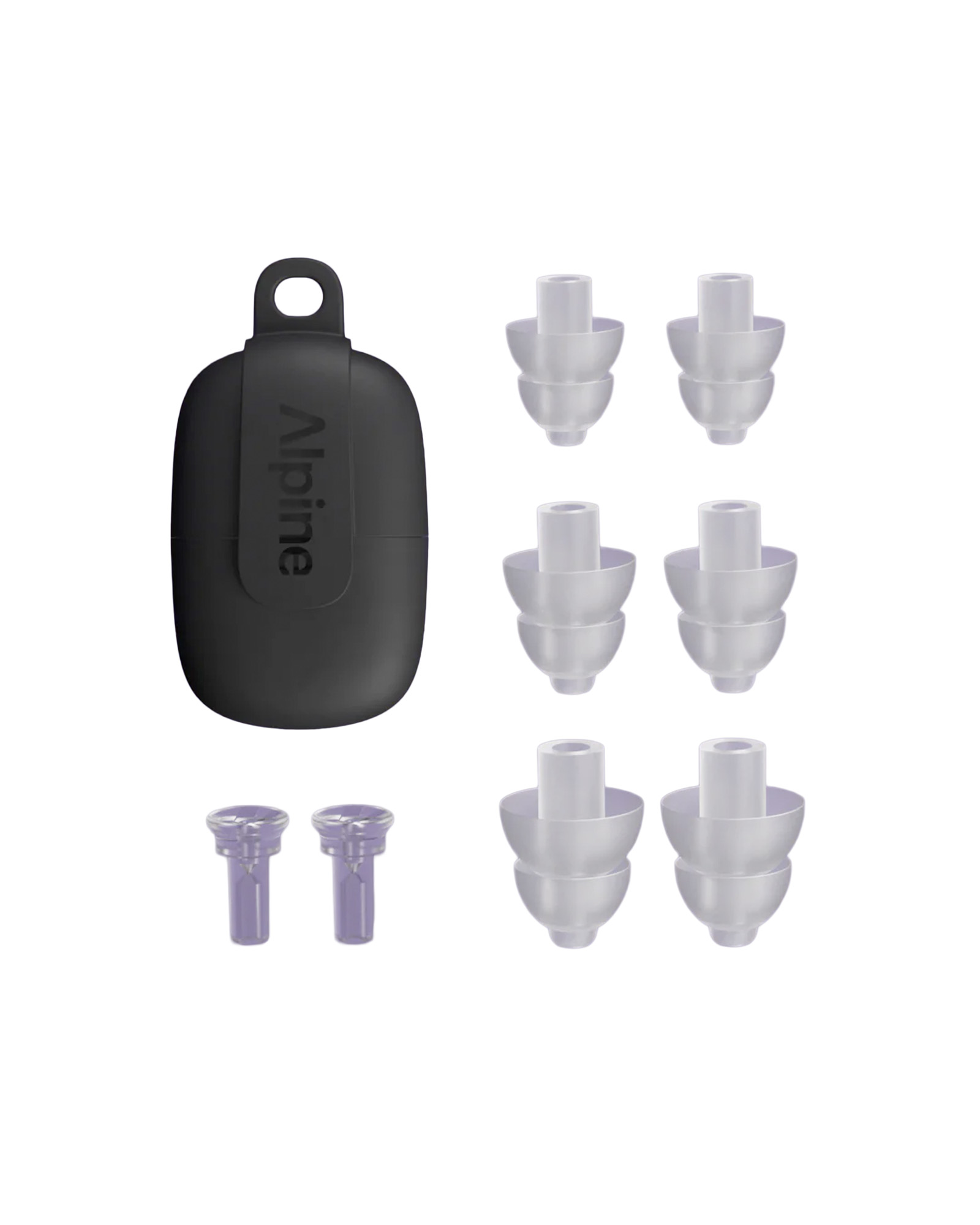 BOUCHONS ALPINE PARTYPLUG TRANSPARENT