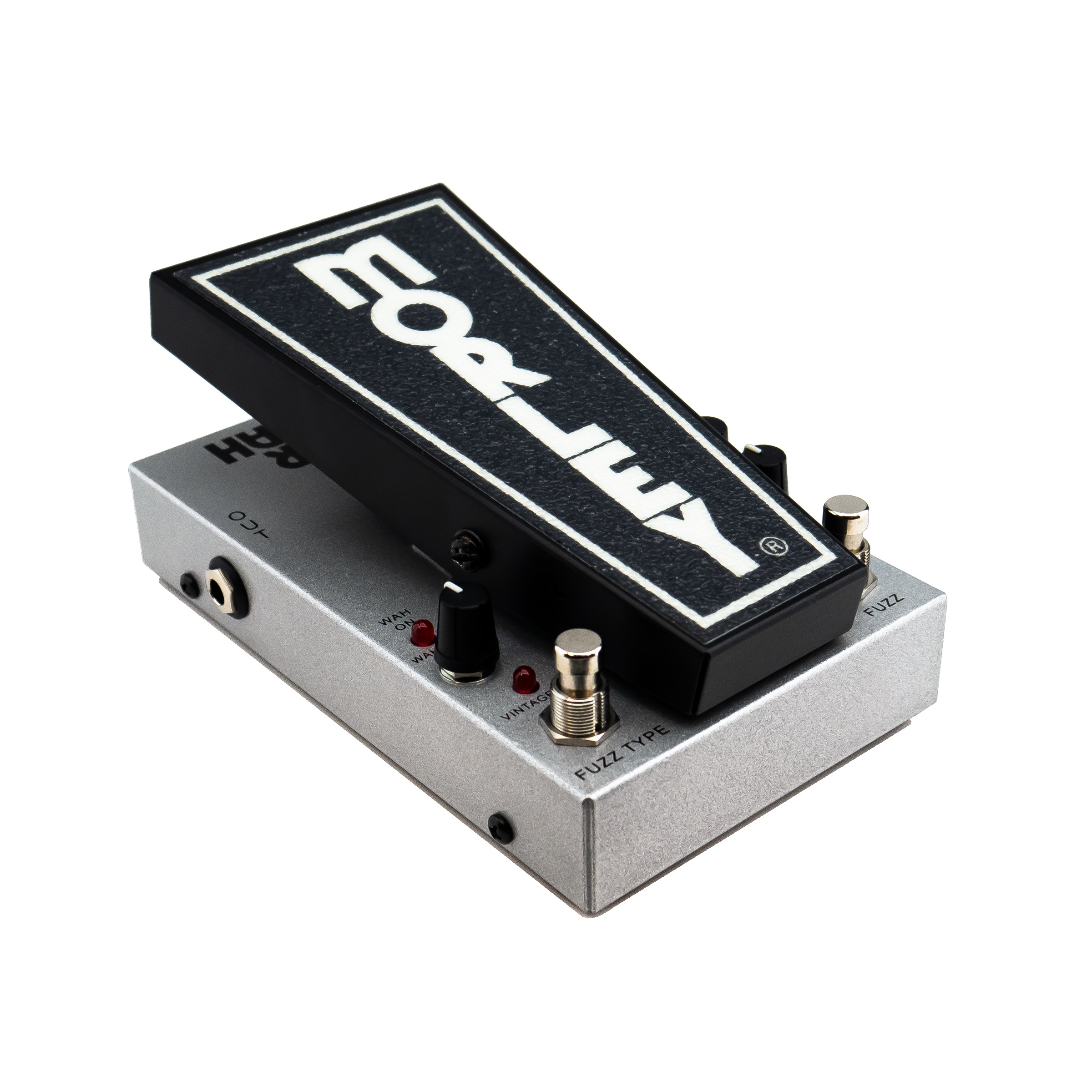 Morley 20/20 POWER FUZZ WAH - Pédale Wah Fuzz - grise
