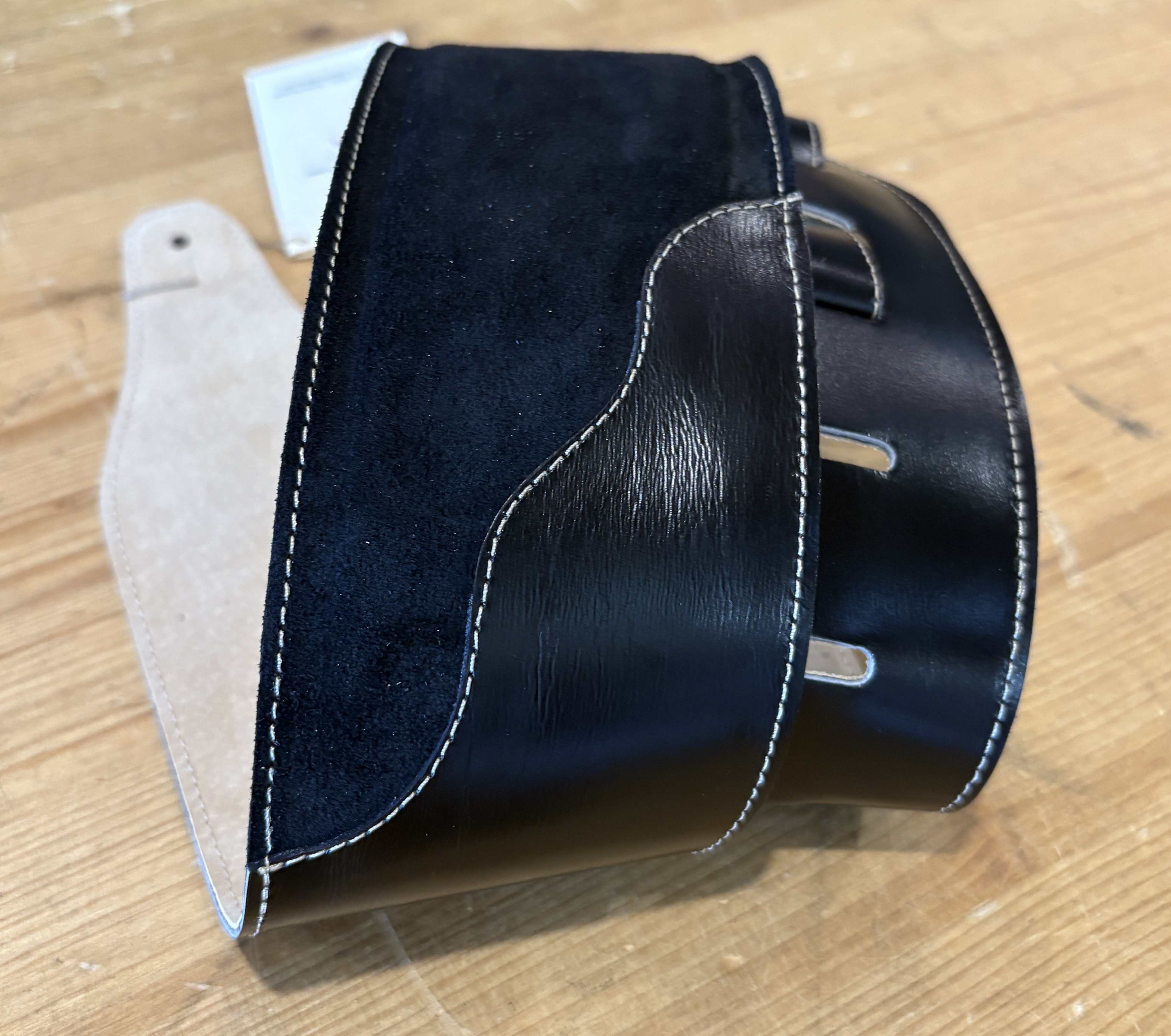 Sangle Patrick Bleses BG 79/8 Slow - Velours noir