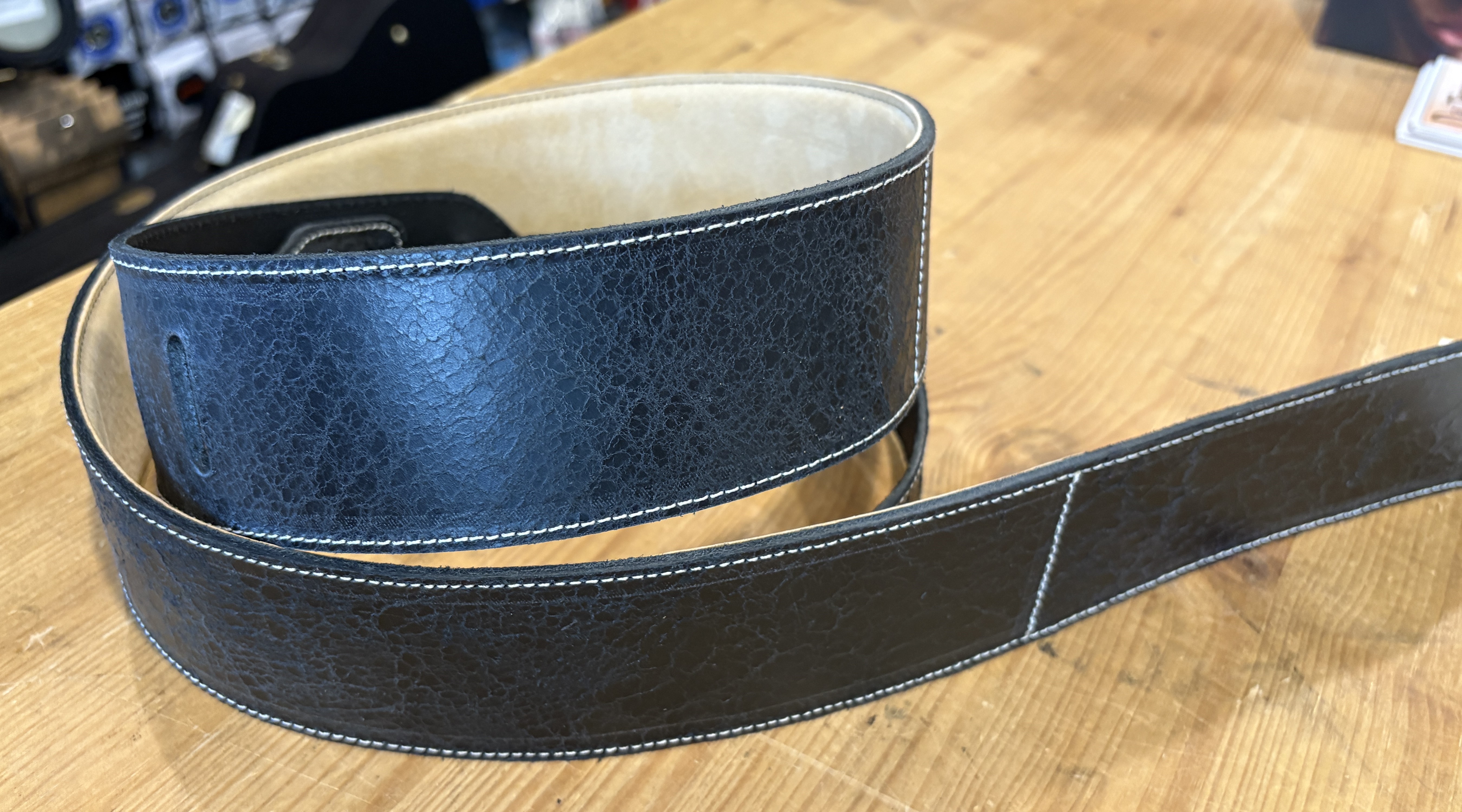 Sangle Longue Patrick Bleses BG 34R XL Gibi Noir +20cm