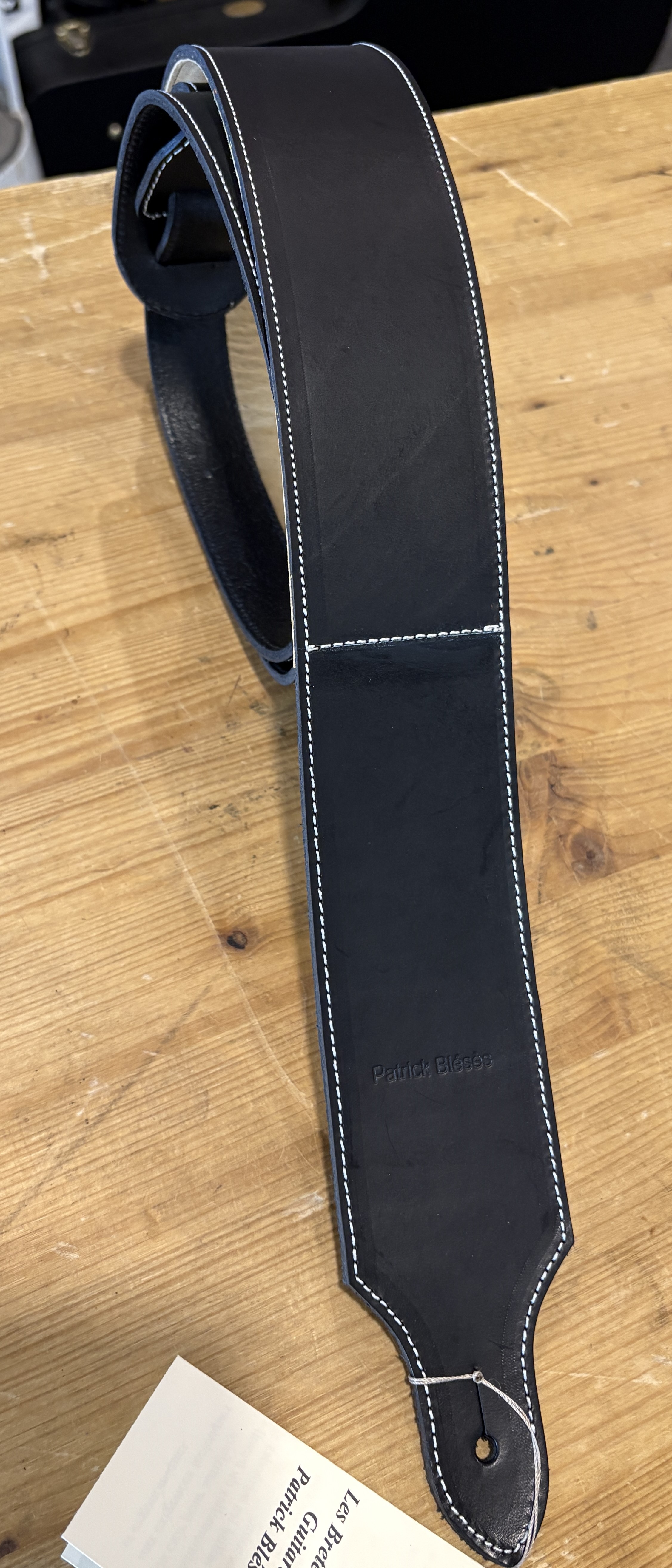 Sangle Longue Patrick Bleses BG 34R XL Ortex Noir +30 cm