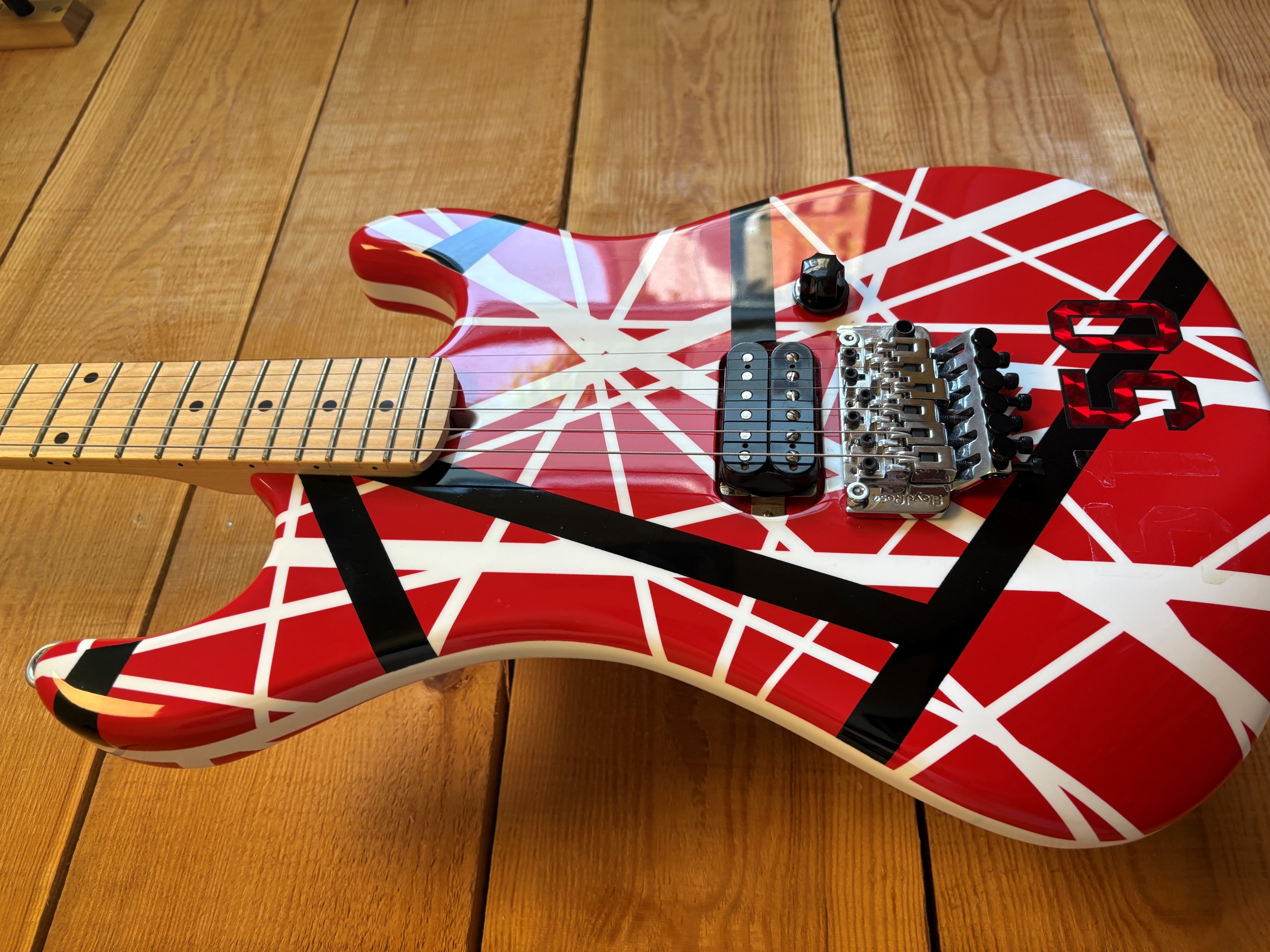 OCCASION Kramer Baretta EVH replica by Mean Street Customs