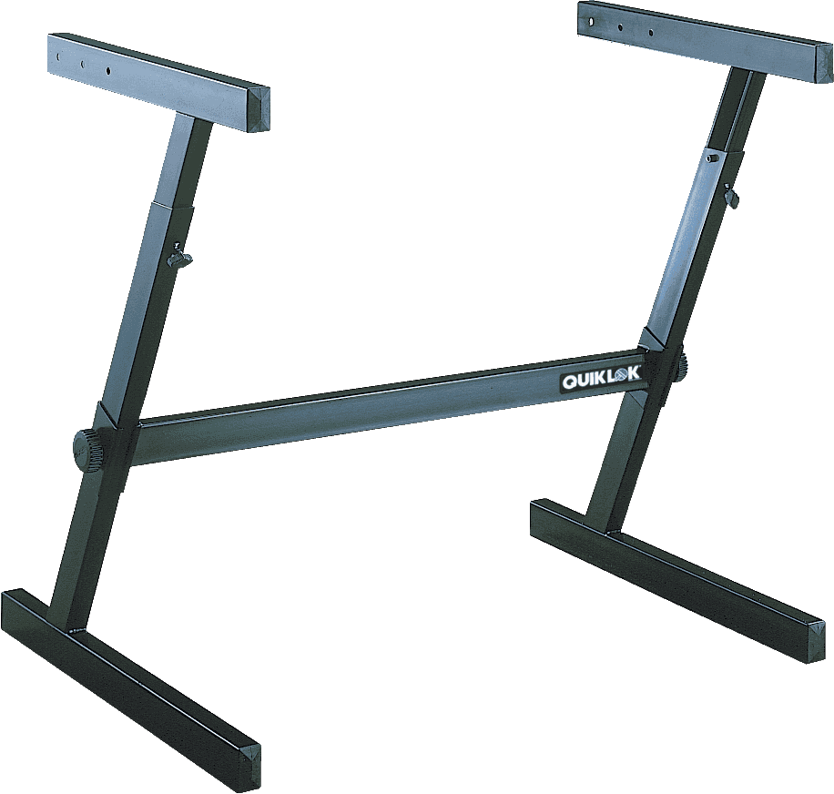 Stand clavier en Z QUIKLOK Z716 Stands - H670 - 850 mm.