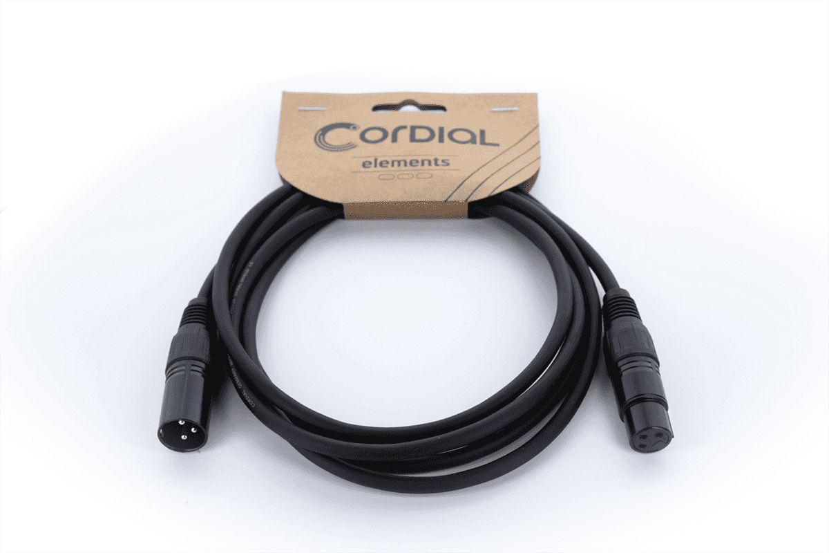 Cable XLR Cordial EM10FM XLR Male - Femelle 10m