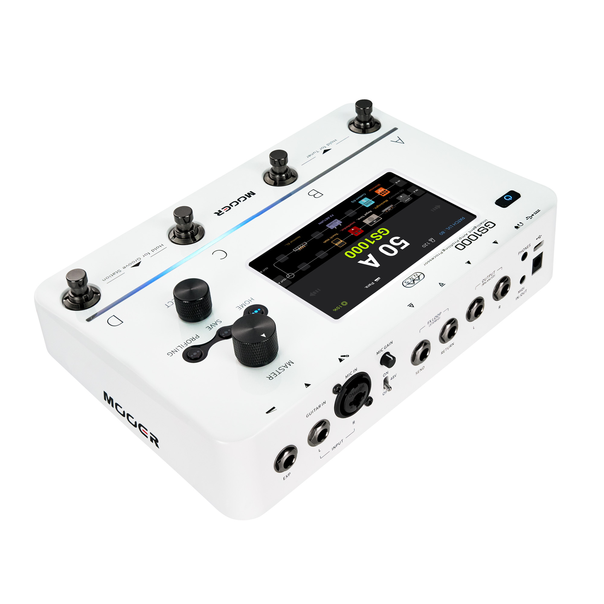 Pédalier Multi effets guitare / basse MOOER GS1000