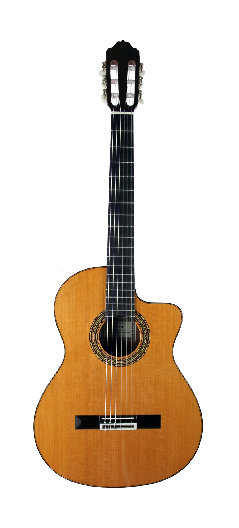 GUITARE ELECTRO CLASSIQUE ESTEVE 4STCE FISHMAN SILLET 48MM