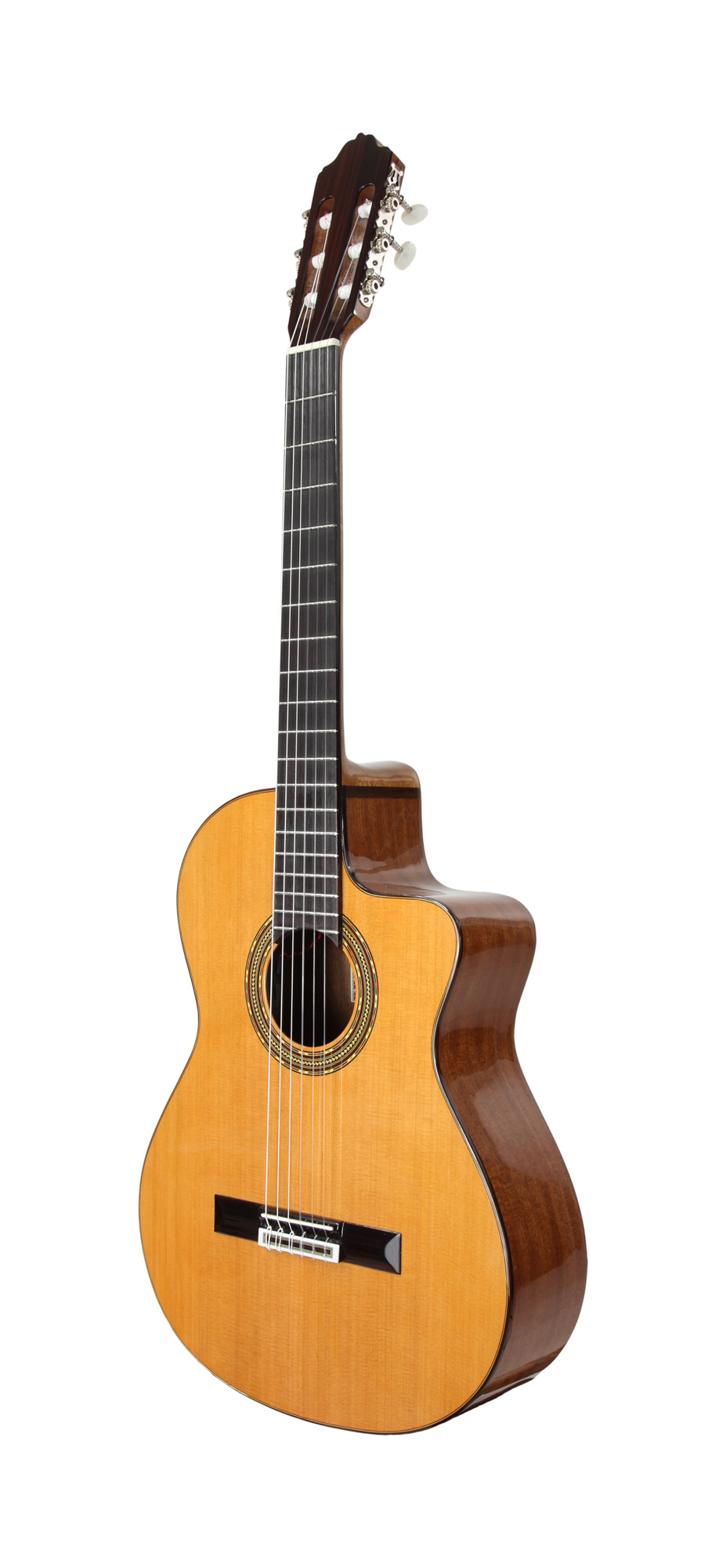 GUITARE ELECTRO CLASSIQUE ESTEVE 4STCE FISHMAN SILLET 48MM
