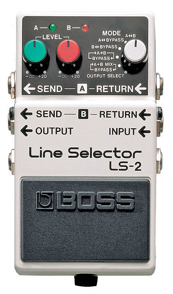 Pédale de Switch de signal Boss LS-2 Line Selector