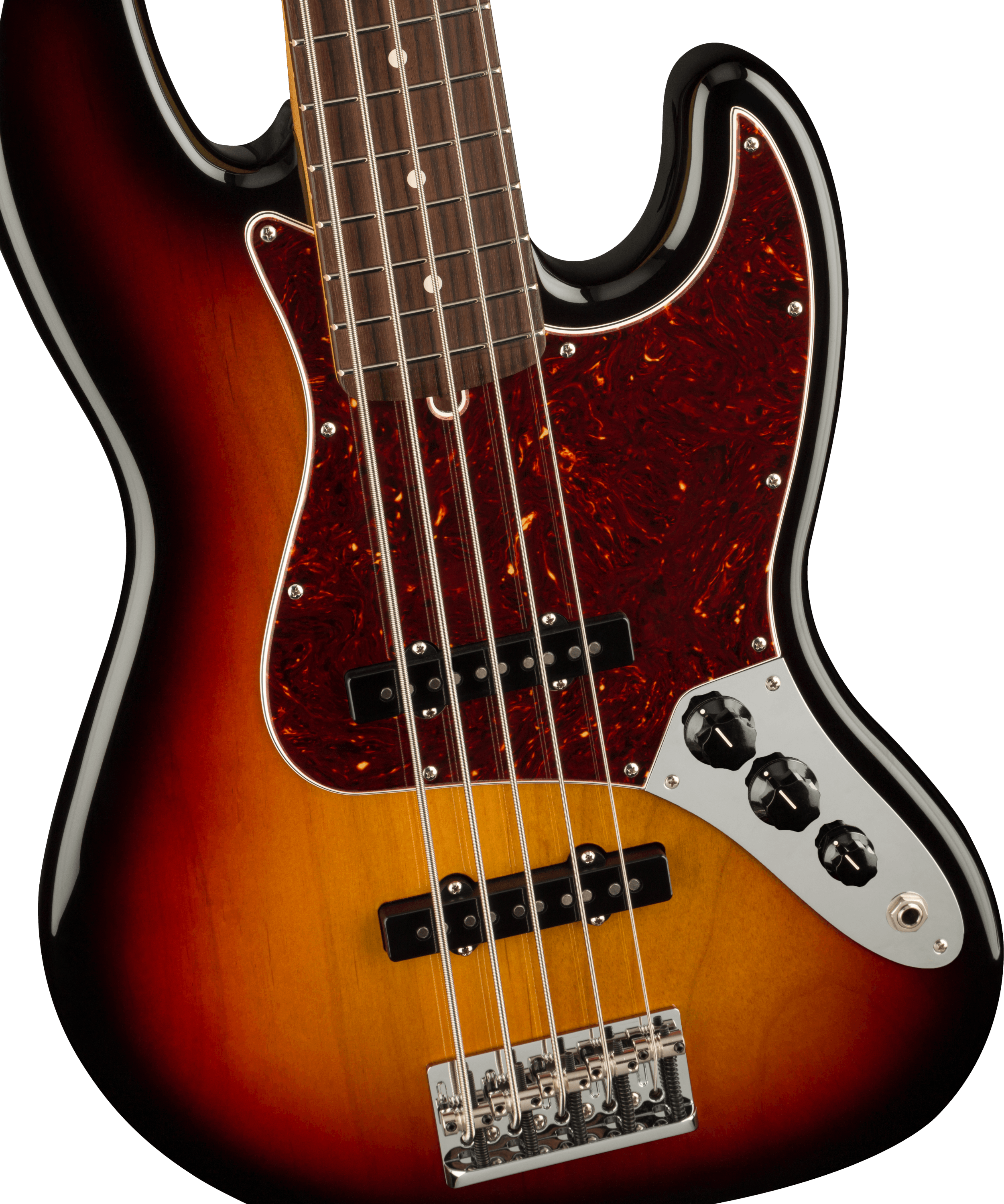 Fender American Professional II Jazz Bass® V, Rosewood Fingerboard, 3-Color Sunburst