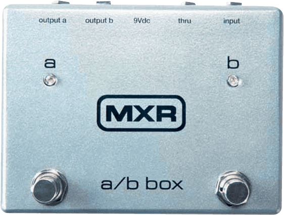 PEDALE D\'EFFET DUNLOP MXR M196 A/B BOX