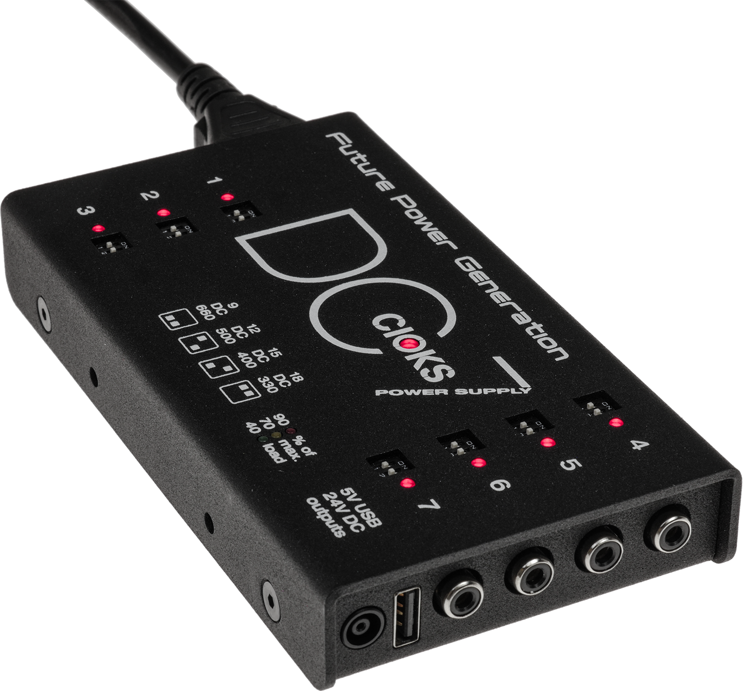 Cioks DC7 Alimentation multi sorties pour pédales d\'effets