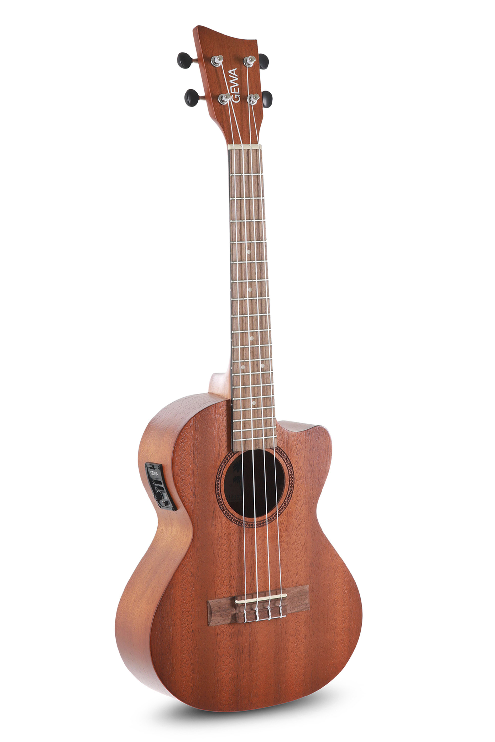 Ukulele Gewa Manoa Kaleo Electro acoustique Acajou Sapelli