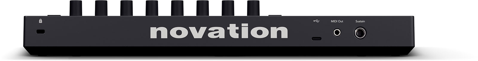 NOVATION LAUNCHKEY-MN25-MK4 Clavier maitre 25 mini-touches, 16 pads, 8 encodeurs, écran OLED