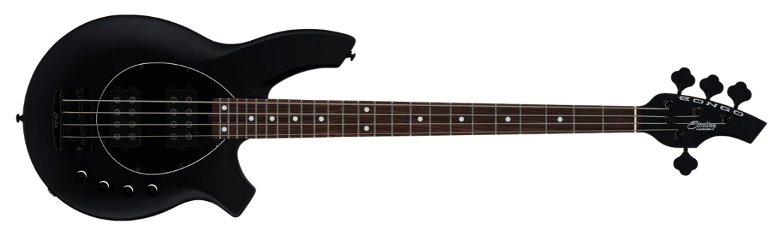 Basse Sterling by Music Man Bongo 4 Stealth Black