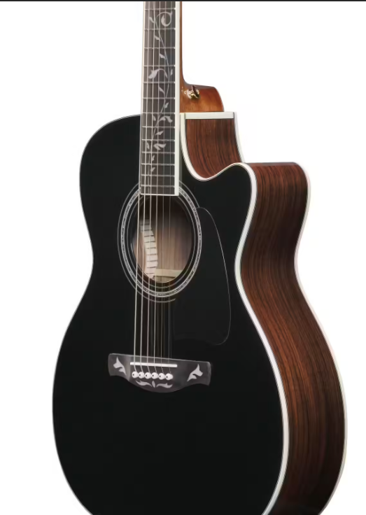 Guitare Ibanez AC391RCEBKH Black Top