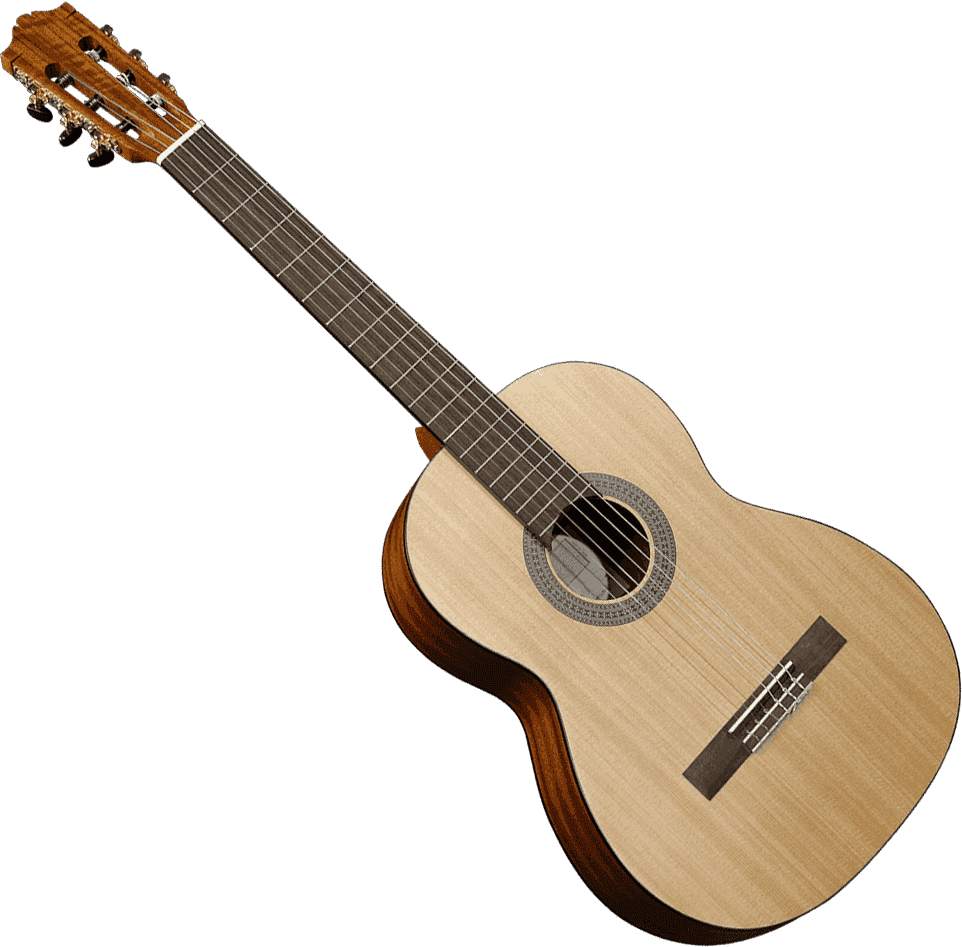 Guitare Classique SANTOS Y MAYOR 7-LH Naturelle 4/4 gaucher