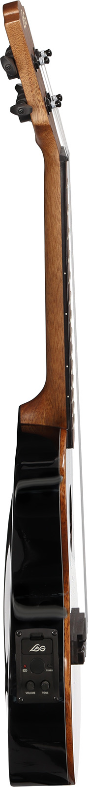 Ukulele Concert Electro Lag TKU118CE Table massive avec housse