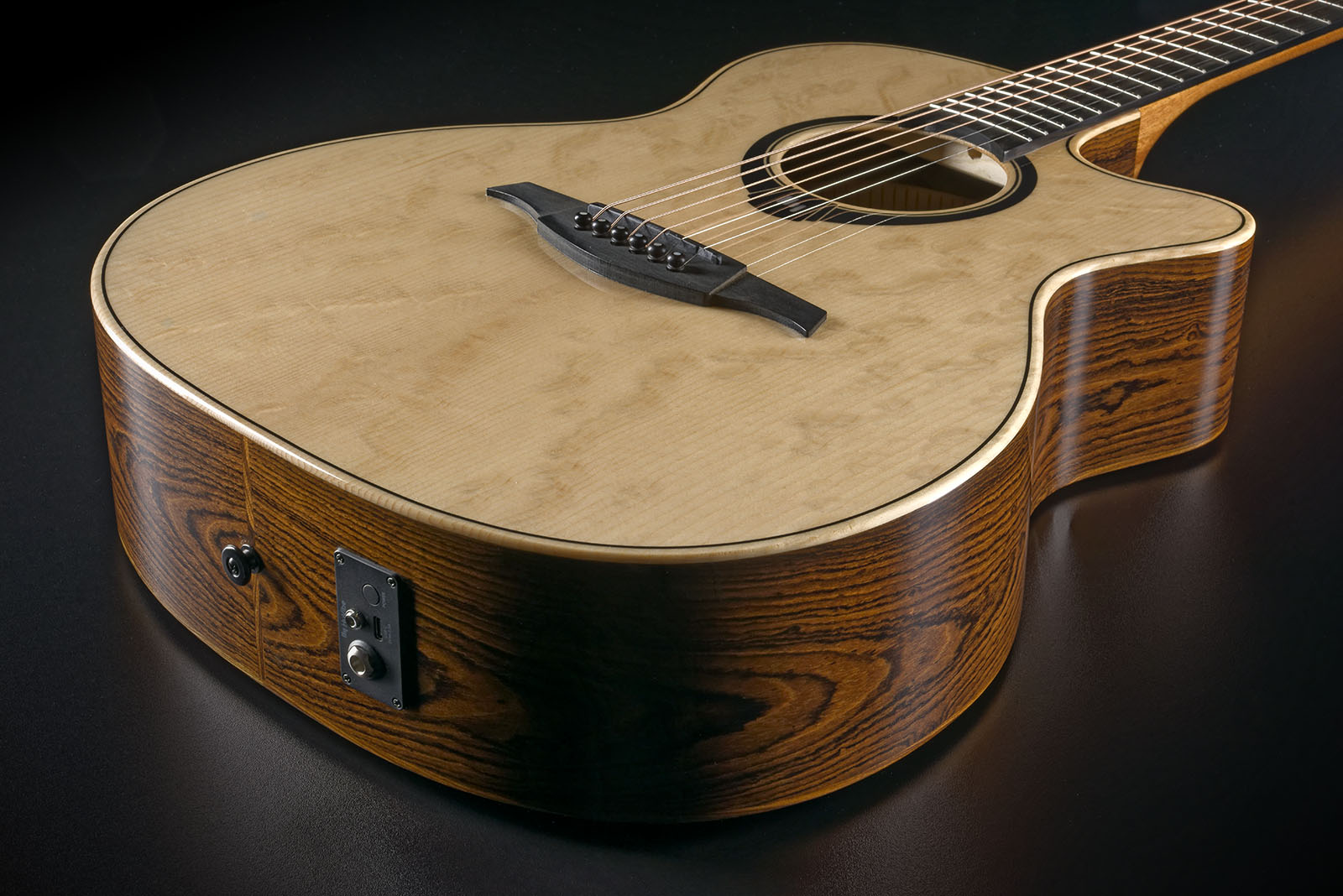 Guitare connectée Lag Hyvibe HV30ACE