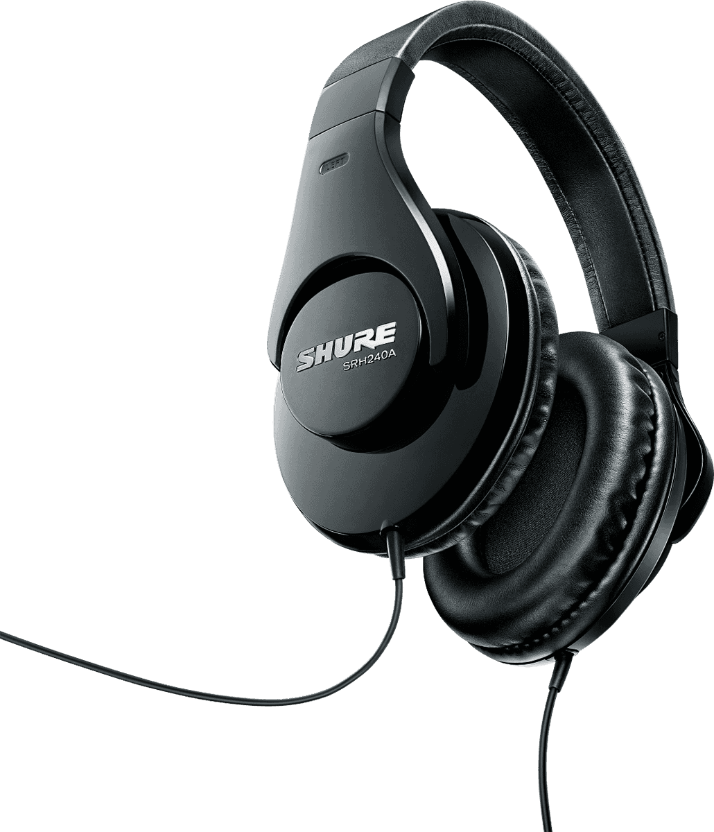 SHURE SRH240A-BK Casque nomade / studio fermé