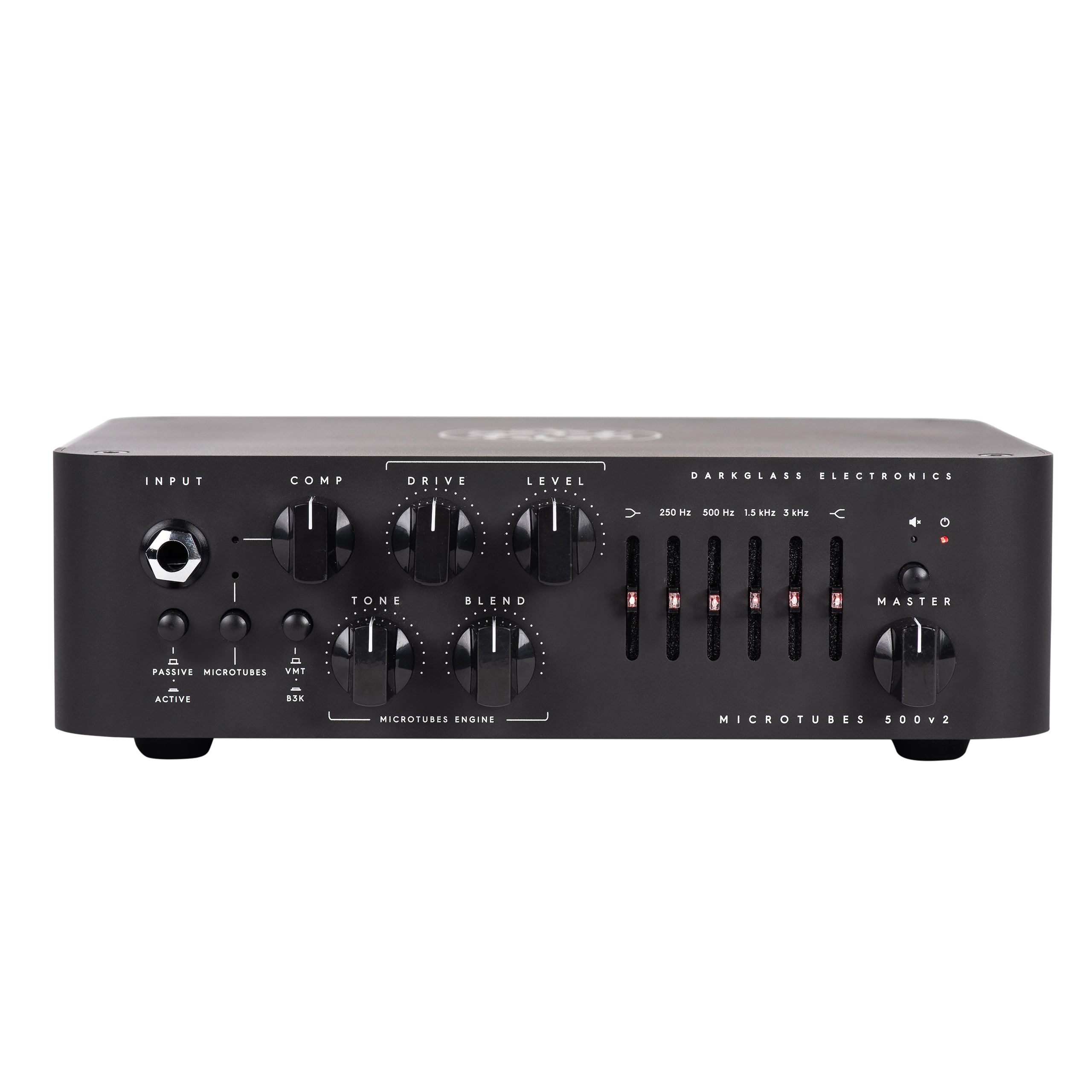 Tête Ampli basse Darglass Microtubes 500v2