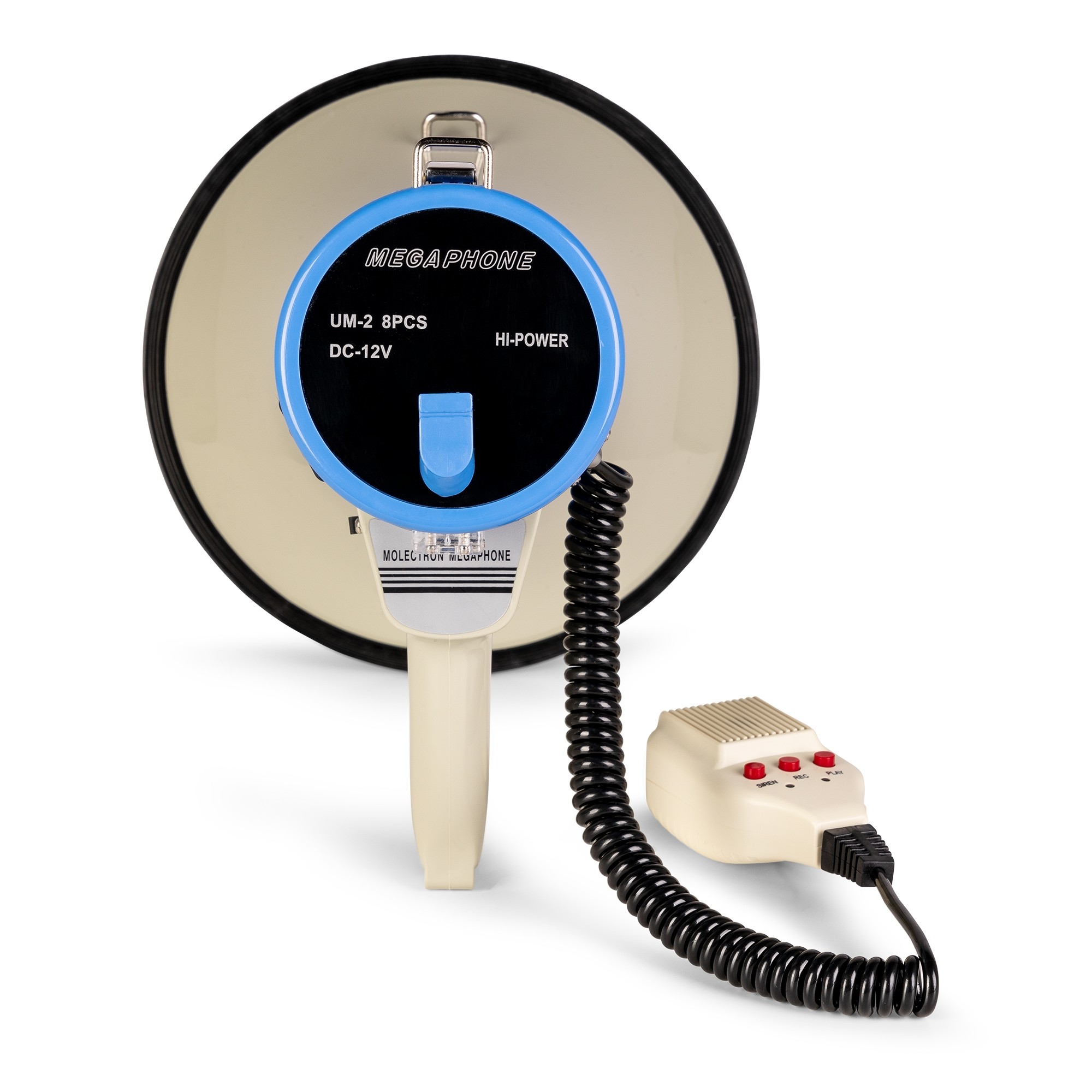 Mégaphone 60 W, USB SD sirène micro MEG060