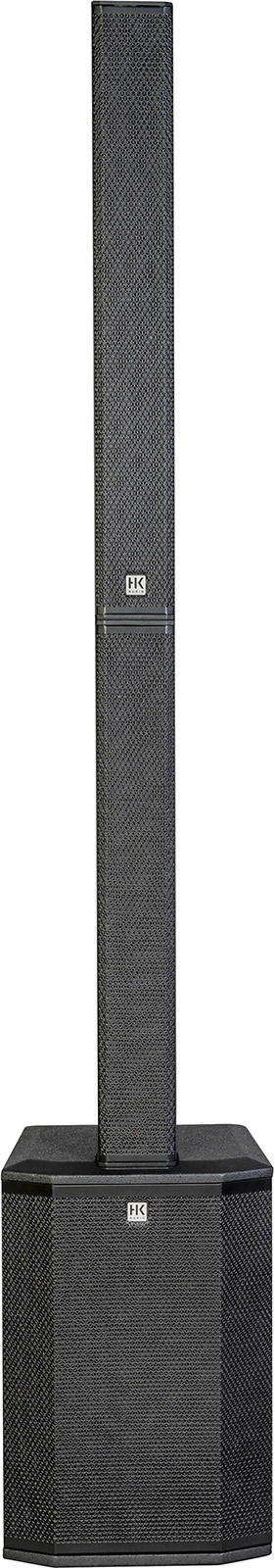 HK Audio Polar10 MK2 - Enceinte colonne amplifiée avec bluetooth TWS, mixeur + housses