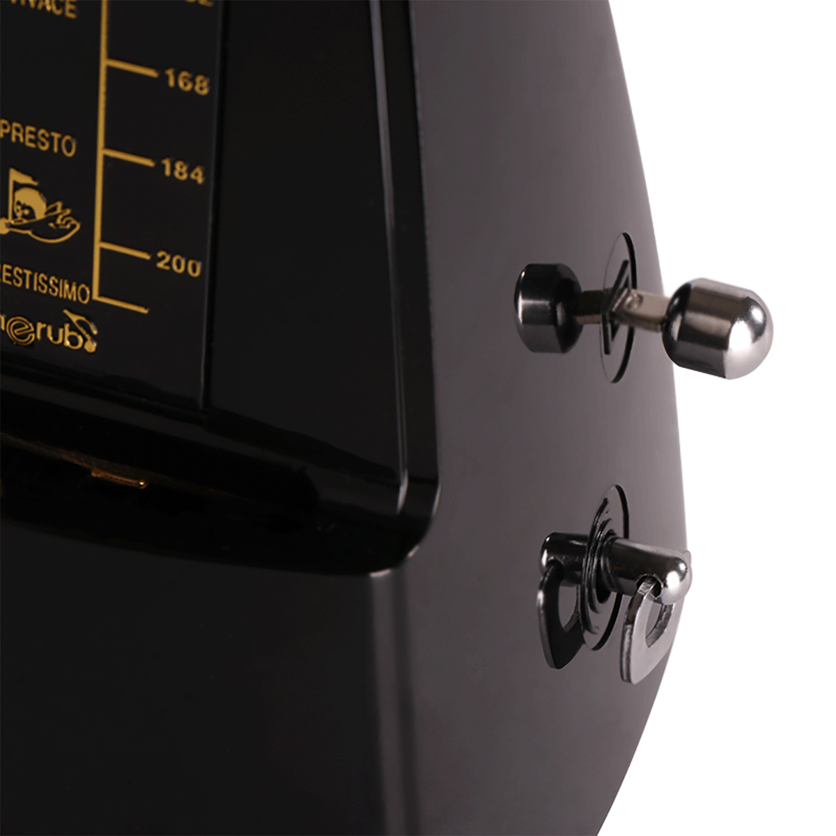 CHERUB WSM-330-BK - Métronome mécanique noir