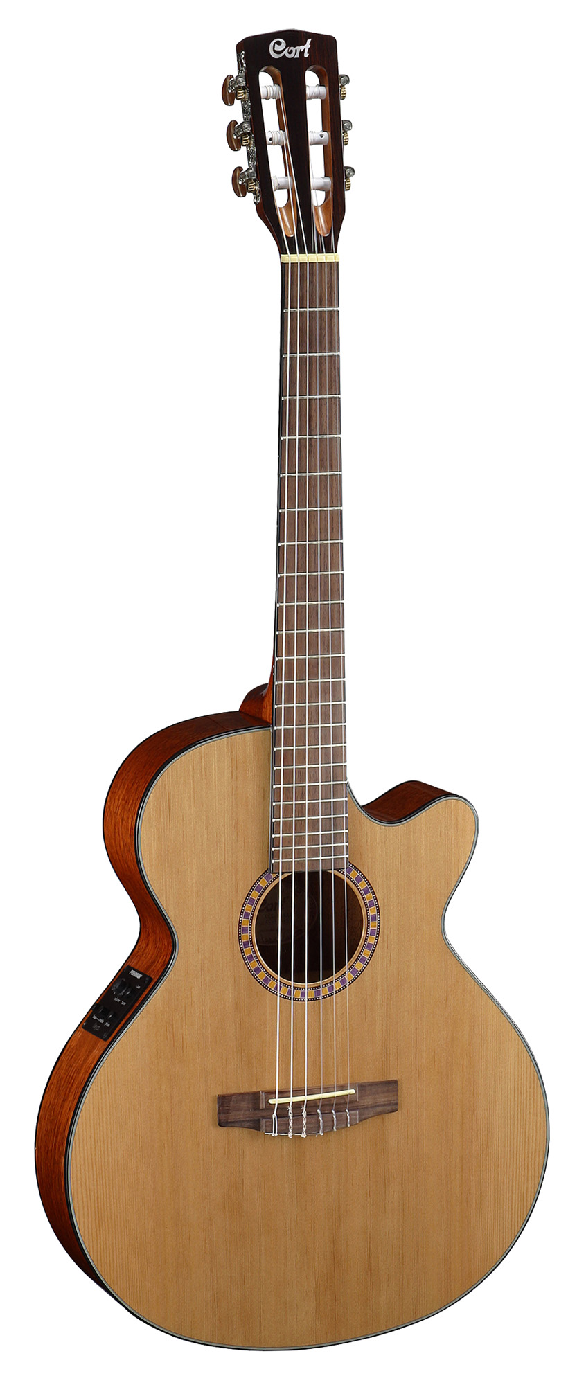 Guitare Folk CORT CEC-5 NATUREL BRILLANT