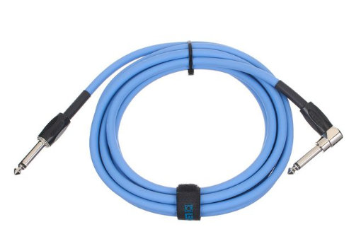 Câble jack BOSS 3m droit / coudé Bleu